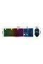 TF 230 USB Wired Mechanical Keyboard and Mouse , Black - 2