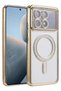 Ilkeshop New Poco X6 Pro Joke Simli Magneticsafe Case (171204) - Gold