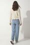 Ruffle Detailed Cardigan Ecru - 4