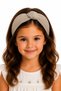 Knotted Velvet Crown – Pleated Stylish Headband – Casual and Special Occasion Women's Hair Accessory
