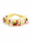 Cherry Detailed Girls' Crown – Stylish Hair Crown with Bow and Fruit Pattern – Daily and Special Occasion Hair Accessory - 2