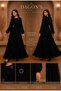 Balon Kol Designed Dress with Drape and Belt Detail, Special Silvery Tulle Fabric, Girls' Formal Dress for Weddings and Graduations - 3