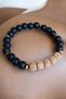 Rudraksha Bracelet Matte Onyx Stone Bracelet Original Real Natural Stone Men's Bracelet Women's Bracelet - 4