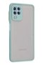 Ilkeshop New Galaxy A22 Case Montreal Silicone Cover (04552) - Turquoise - 2