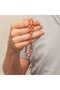 Silver Kazaz Tasseled Tight Amber Rosary - 4