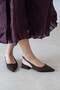 Jesse Women's Heeled Fabric Shoes Brown - 2