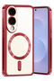 Ilkeshop New Galaxy S25 Edge Kross Magneticsafe Cover (122232) - Red