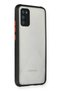 Ilkeshop New Galaxy A02S Case Miami Transparent Silicone (133806) - Black - 2