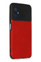 Ilkeshop New Poco M5 Case Loop Leather Silicone (163901) - Red - 2