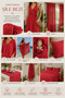 100% Cotton Şile Diaper Fabric Pomegranate Red 145 cm Natural Wrinkled Summer Lightweight Fabric by the Meter - 2