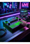 V9 Live Sound Card Mixer - واجهة صوتية احترافية للبث والتسجيل |   12 مؤثر صوتي، يدعم البلوتوث وتقنية تقليل الضوضاء DSP