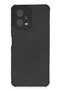 Ilkeshop New Redmi Note 12 5g Case Loop Leather Silicone (191338) - Black