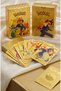 Pokémon Compatible Gold Card Collection - 25 Pieces of Gold-Plated Metallic Pvc Unbreakable Card Deck - 2