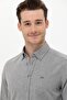 Men's Gray Long Sleeve Shirt - 3