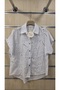 Italian Cotton Shirt with Floral Embossing
