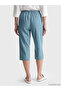 Nevavm Women's Jean Capri with Elastic Waist - 4
