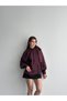 Women's Tulle Modal Fabric Scarf Detailed Raglan Sleeve Blouse 261001 - 4