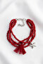 Multiple Bead Tassel Sea Star Bracelet - 3