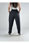 Bürümcük Anthracite Women's Pleated Jogger Pants Coc3189 - 6