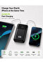 باور بانك SP10000 بسعة 10000mAh مع كيبل Type-C + Lightning مدمج وشحن سريع - 3