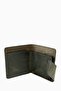 Genuine Leather Magnetic Men's Wallet 513 - Brown - 2