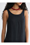 U Neck 100% Linen Dress - 3