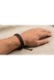 Men’s Braided Leather Bracelet – Adjustable Casual Fashion Wristband - 2