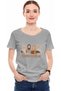 Women's Printed Design T-Shirt (Proud To Be Me)| Round Neck Regular Fit T-shirt