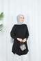 Stone Detailed Sleeve Tunic Black Hnt7518 - 6