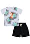 7 Young Printed Set for Ages 2-5 - Ecru - 4