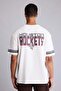100% Cotton Nba Houston Rockets Oversized Crew Neck Short Sleeve T-Shirt E9640Ax26Sm - 5