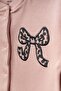 Baby Girl Snap Bow Embroidered 100% Cotton Jumpsuit 0 Months 6 Months - 2