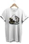 Sporty Fishing and Fishing Rod Printed Nature T-Shirt Outdoor Camping Wear