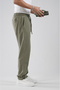 Trend Biz Regular Fit Elastic Cotton Linen Trousers - 5