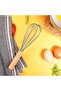 DC3175 Silicone Whisk with Wooden Handle, Black/Brown - 3