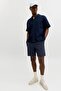 Men Waffle Knit Resort Shorts - 4