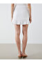 Ruffled Mini Skirt with Elastic Waist - 4