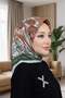 وشاح ناعم منقوش - 007 - 2