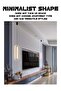 Cold White Light Bedside Chandelier, Modern Simple Room Bedroom Lamp, Minimalist Long Line - 7