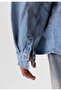 Washable Oversize Denim Jacket - 7