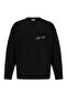 Oversize Sweatshirt with Pocket Detail