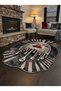 Sdt Luxury Artistic Modern Woven Base Decorative Carpet with Female Figure and Stone Detail Sdt1320 - 2