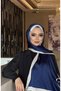 Luxury Voile Silk Shawl Hijab Foulard Scarf Shawl 70 X 180 cm - 2