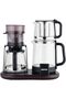 3-in-1 Digital Tea Maker- GTM38082, 1.7L Kettle, 1.1L Teapot/Coffee Pot, Borosilicate Glass, Black