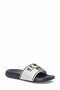 Men's White Slippers - Casual-Pool & Beach Slippers - 4