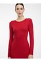 Rochie midi roșie - 3