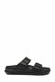 Men's Black Casual Slippers - Comfortable Anatomical Sole Summer Slippers - 5