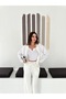 Women's Modal Fabric Satin Garnished Hooded Set - 3