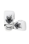 White Boxing Gloves, Special Model with Wild Wolf Print - 2