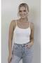Women's Strappy Bodysuit 4-Pack Basic Thin Strappy Flexible Daily Top - 6